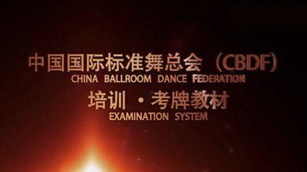 中国舞协CBDF拉丁舞考级套路